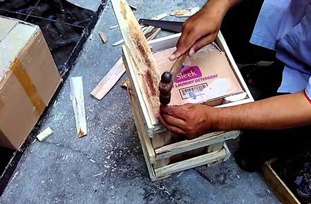 packing kayu